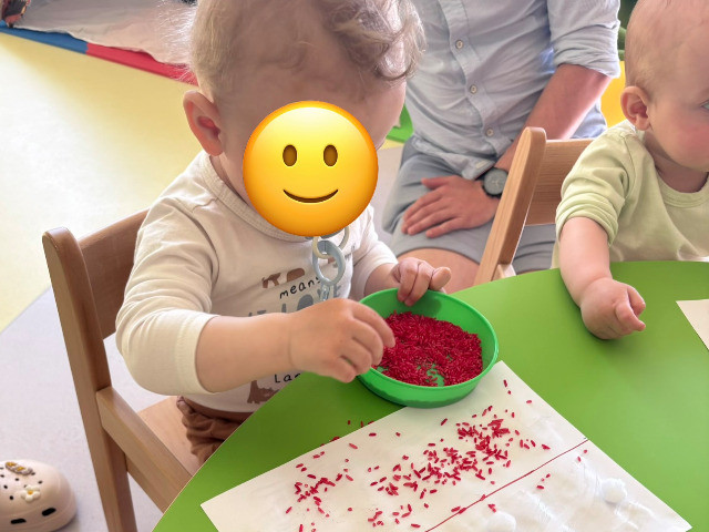 PIERWSZE ZAJĘCIA INTEGRACYJNE W NASZYM ŻŁOBKU.