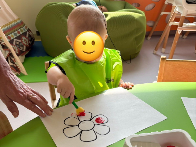 PIERWSZE ZAJĘCIA INTEGRACYJNE W NASZYM ŻŁOBKU.