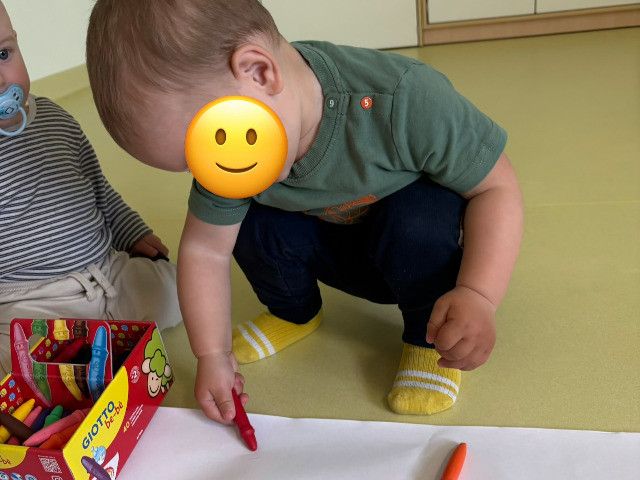 PIERWSZE ZAJĘCIA INTEGRACYJNE W NASZYM ŻŁOBKU.